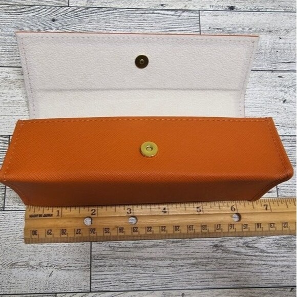 Tory Burch Eyeglasses/Sunglasses Case **Brand New/No Box** 6.75"L x 2.25"T x 2"D - Picture 5 of 7